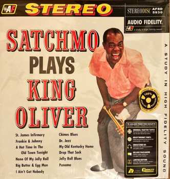 LP Louis Armstrong And His Orchestra: Satchmo Plays King Oliver