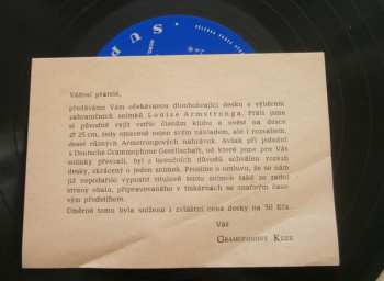 LP Louis Armstrong: Hraje A Zpívá Louis Armstrong