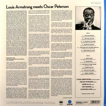 LP Louis Armstrong: Louis Armstrong Meets Oscar Peterson LTD | CLR