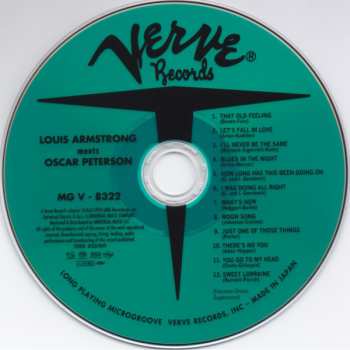 SACD Louis Armstrong: Louis Armstrong Meets Oscar Peterson LTD | DIGI