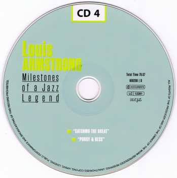 10CD/Doos Louis Armstrong: Milestones Of A Jazz Legend