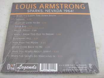 CD Louis Armstrong: Sparks, Nevada 1964!