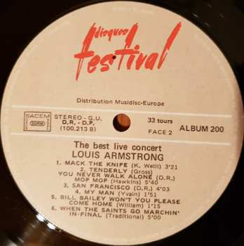 4LP/Doos Louis Armstrong: The Two Greatest Concerts