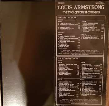 4LP/Doos Louis Armstrong: The Two Greatest Concerts