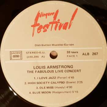 4LP/Doos Louis Armstrong: The Two Greatest Concerts