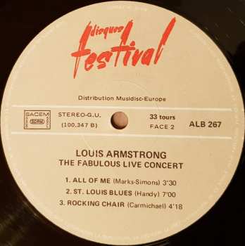 4LP/Doos Louis Armstrong: The Two Greatest Concerts