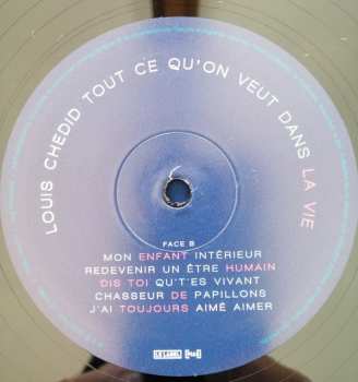 LP Louis Chedid: Tout Ce Qu'on Veut Dans La Vie