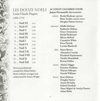 CD Louis-Claude Daquin: Les Douze Noëls