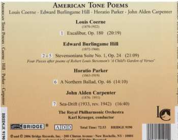 CD John Alden Carpenter: American Tone Poems