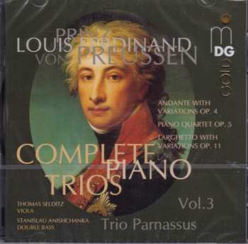 Album Trio Parnassus: Sämtliche Klaviertrios Vol.3