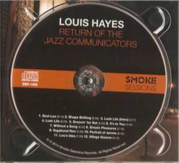 CD Louis Hayes: Return Of The Jazz Communicators