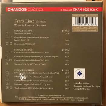 3CD Franz Liszt: Louie Lortie Plays Liszt