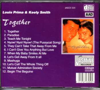 CD Louis Prima & Keely Smith: Together