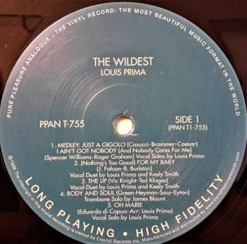 LP Louis Prima: The Wildest! LTD
