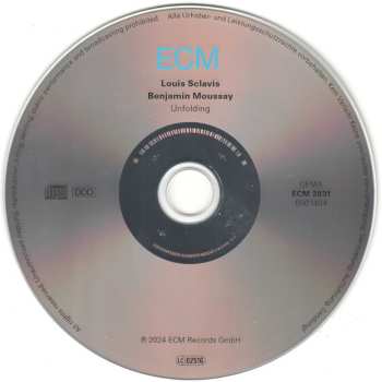CD Louis Sclavis: Unfolding