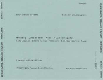 CD Louis Sclavis: Unfolding