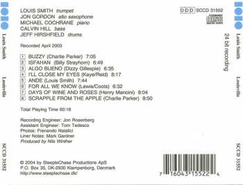 CD Louis Smith Quintet: Louisville