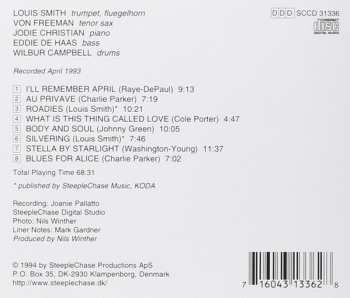 CD Louis Smith Quintet: Silvering