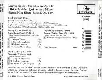 CD Louis Spohr: Septet In A, Op. 147 / Quintet In E Minor / Jugend, Op. 139