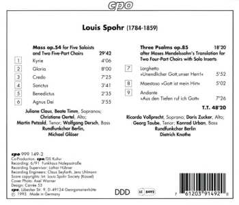 CD Louis Spohr: Mass Op. 54, Psalms Op. 85