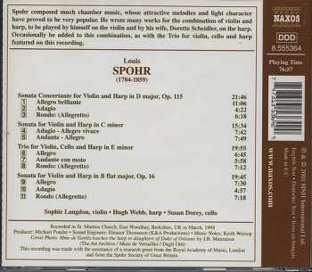 CD Louis Spohr:  Music For Violin And Harp Vol. 1