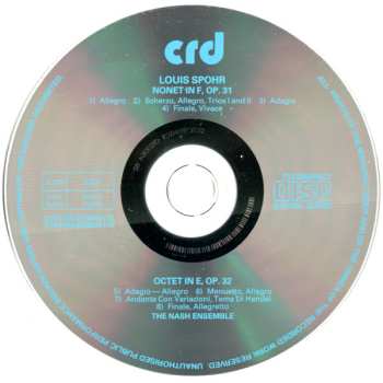 CD Louis Spohr: Nonet In F Major, Op. 31 · Octet In E Major, Op. 32