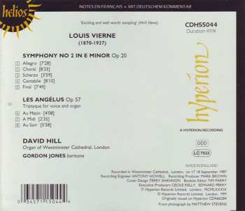 CD David Hill: Symphony No 2 - Les Angélus