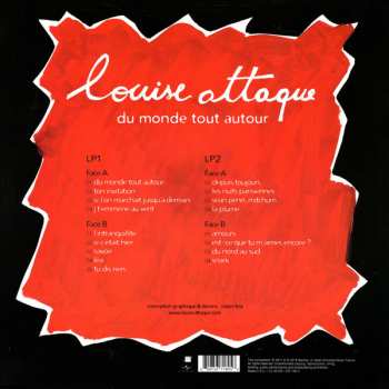 2LP Louise Attaque: Du Monde Tout Autour