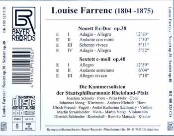 CD Louise Farrenc: Nonett Es-Dur Op.38, Sextett C-Moll Op.40