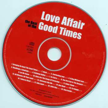 CD The Love Affair: The Best Of The Good Times
