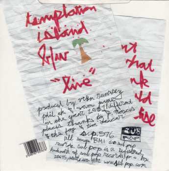 SP Love As Laughter: Temptation Island b/w "Live"