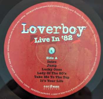 LP/DVD Loverboy: Live In '82 LTD