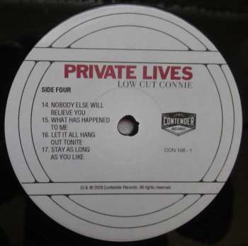 2LP Low Cut Connie: Private Lives