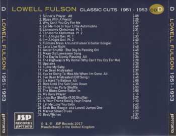 4CD/Doos Lowell Fulson: Classic Cuts 1946-1953