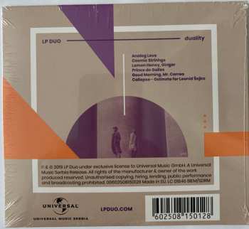 CD LP Duo (Sonja Lončar & Andrija Pavlović): Duality