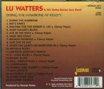 CD Lu Watters And The Yerba Buena Jazz Band: Doing The Hambone At Kelly's