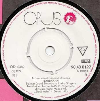 SP Ľuboš Novotný: Barbakan / Pieseň Ticha