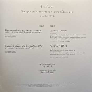 LP Luc Ferrari: Dialogue Ordinaire Avec La Machine / Sexolidad LTD