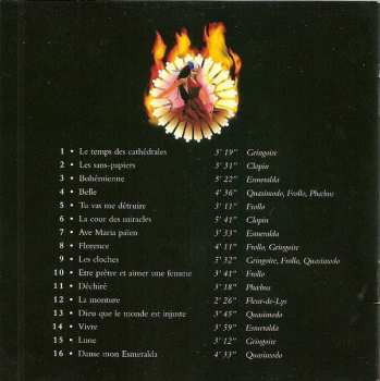 CD Luc Plamondon: Notre-Dame De Paris