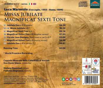 CD Luca Marenzio: Missa Jubilate / Magnificat Sexti Toni
