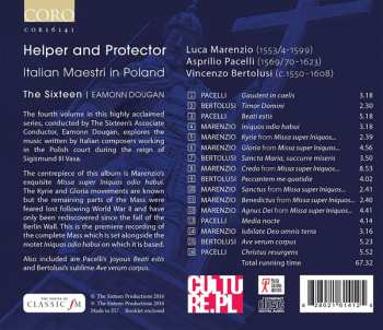 CD The Sixteen: Helper And Protector - Italian Maestri In Poland