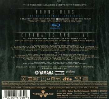 2CD/Blu-ray Luca Turilli's Rhapsody: Prometheus (The Dolby Atmos Experience) + Cinematic And Live