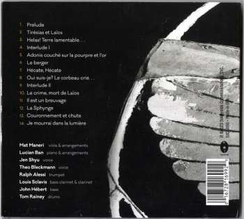 CD Mat Maneri: Oedipe Redux (Based On George Enescu's Oedipe Opera)