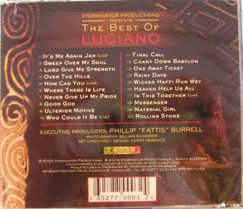 CD Luciano: Xterminator Productions Presents The Best Of Luciano
