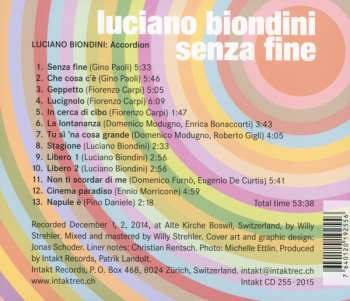 CD Luciano Biondini: Senza Fine