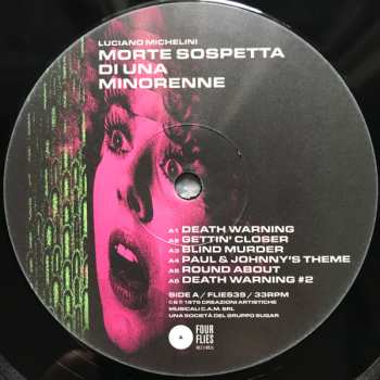 LP Luciano Michelini: Morte Sospetta Di Una Minorenne