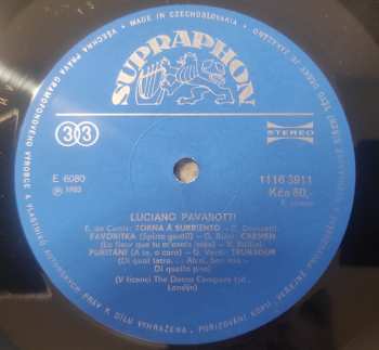 2LP Luciano Pavarotti: Tenor