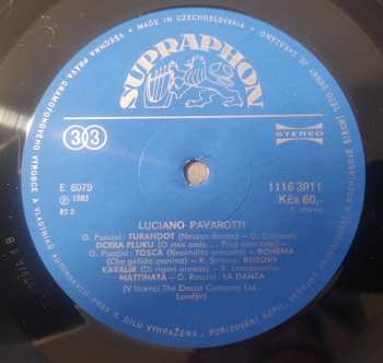 2LP Luciano Pavarotti: Tenor
