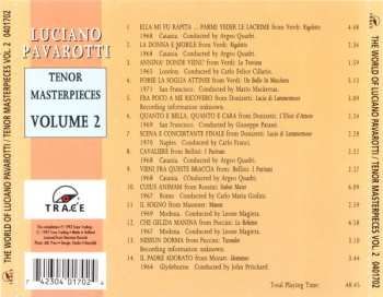 CD Luciano Pavarotti: The World Of Luciano Pavarotti - Tenor Masterpieces Volume 2