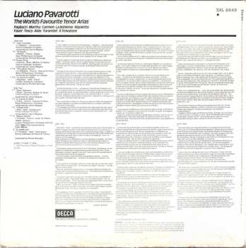 LP Luciano Pavarotti: The World's Favourite Tenor Arias